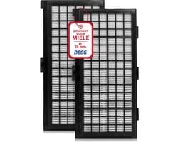 DEGG® - Hepa Filter - Vervangt SF-HA 30 - Geschikt voor Miele - Hepa Airclean Filter - COMBIDEAL - 2 STUK(S)