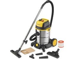 Stanley SXVC30XTDE - Industriële Stofzuiger - 1600W - RVS Tank - 30L