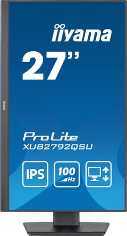iiyama ProLite XUB2792QSU-B6 - 27 inch - QHD - IPS - USB-Hub (4x) - Verstelbaar — thumbnail 5