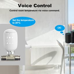 AQIOS Slimme Radiatorknoppen uitbreiding 2 stuks — thumbnail 3