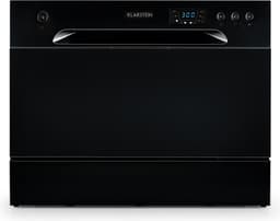 Klarstein Vaatwasser Amazonia 6 - Mini - Vrijstaand - Afwasmachine - 6 Programma's - 55 x 43,5 x 49,5 cm - Zwart - Tafelvaatwasser - 6 Maatgedekken 49 dB 50 cm 1380W - AquaStop Inbouw - glas - Dishwasher - Vaatwasmachine — thumbnail 7