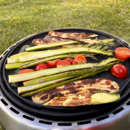 BBQ2GO Pro (zware grillplaat)- Rookvrije Houtskool Barbecue - Tafel BBQ - Geschikt voor 2 - 5 Personen - Draagtas - Metaal Zwart — thumbnail 4