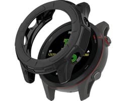 Strap-it TPU case - bescherm hoesje geschikt voor Garmin Forerunner 255s (zwart)