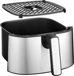 Tomado TAF5401S - Airfryer - 5,4 liter inhoud - Heteluchtfriteuse - Digitaal display - 800 gram friet - Zwart/RVS — thumbnail 4