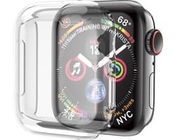 Watch case screenprotector - geschikt voor Apple Watch Series 7/8/9 - 41 mm - transparant