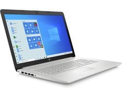 HP 17-by4810nd DDR4-SDRAM Notebook 43,9 cm (17.3") 1600 x 900 Pixels Intel® 11de generatie Core™ i3 8 GB 512 GB SSD Wi-Fi 5 (802.11ac) Windows 10 Home Zilver