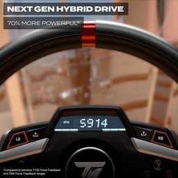 Thrustmaster T248-X – Racestuur en 3 Pedalen - Force Feedback & Magnetische Flippers - PC/Xbox Series X|S - geschikt voor Forza Horizon 6 — thumbnail 5