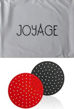 Joyage® Airfryer Silicone Pads - Accessoire voor heteluchtfriteuse - Herbruikbaar - Rond- 23 cm — thumbnail 7