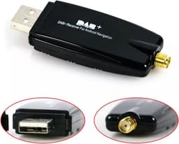 DAB+ USB Digitale Radio Antenne Ontvanger Voor Android Autoradio — thumbnail 3
