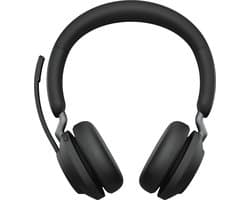 Jabra Evolve2 65 UC Stereo - Bluetooth Headset - on-ear - Bluetooth - wireless - USB-C - noise isolating