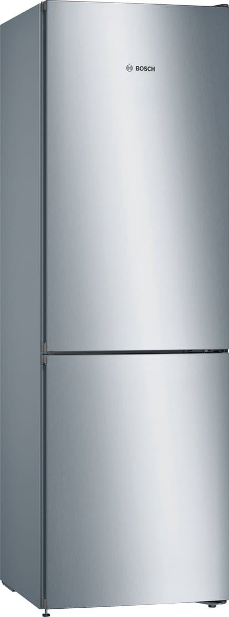 combi koelkast 60cm 324l RVS nofrost - bosch - kgn36vled — afbeelding 1