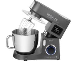 ECG FORZA 7800 Ultimo Scuro - Keukenmachine - 8 liter - 1800 W - Zwart