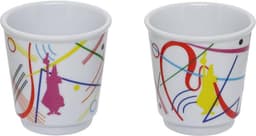 Bialetti MINI EXPRESS Kandinsky - Set met 2 kopjes — thumbnail 2