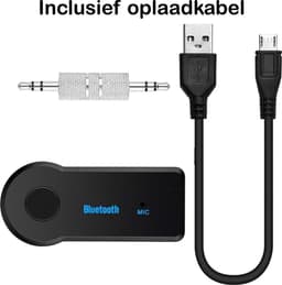 Draadloze Bluetooth Adapter Auto Bluetooth Receiver Audio Muziek AUX — thumbnail 4