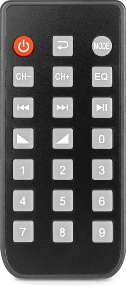 Surround versterker - Fenton AV-150BT - 5.1 versterker met Bluetooth 380W - Home cinema - Zwart — thumbnail 3
