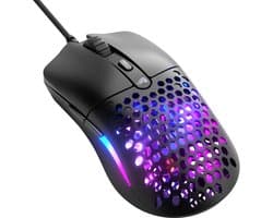 Glorious Model O Eternal - Gamingmuis - Bedraad - 12.000 DPI - 55g - Symmetrische Vorm - RGB - Zwart