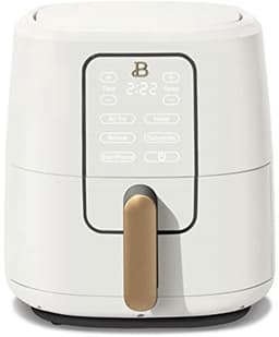 Airfryer met touchscreen - Heteluchtfriteuse - Maaltijden snel bereiden - Krachtig systeem van 1700 Watt - 227 Kwarts - Wit — thumbnail 1