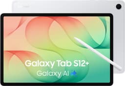 Samsung Galaxy Tab S12 Plus - Wi-Fi - 512GB - Silver + 1 jaar extra garantie — thumbnail 1