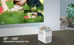 Beamer Full HD - 3300 Lumen Helderheid - 1920 x 1080 Resolutie - Draagbaar - LED Projector — thumbnail 3
