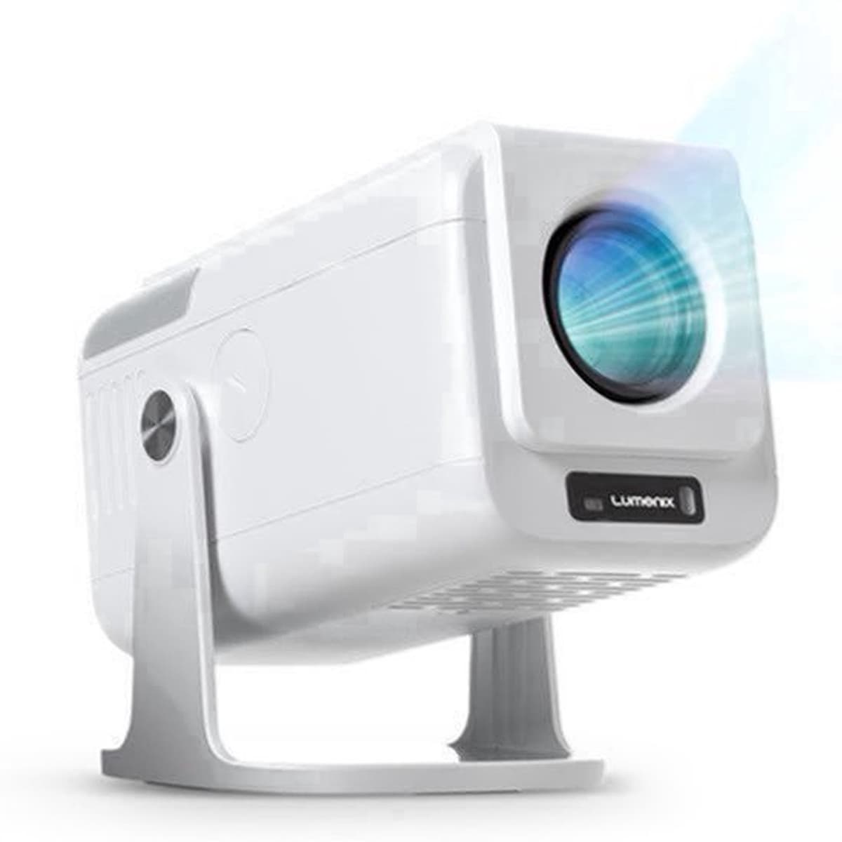 Mini Beamer 1080p Full HD - LED Projectie - 1920 x 1080 Resolutie - Wit - Voor Thuisbioscoop En Zakelijk Gebruik — afbeelding 1