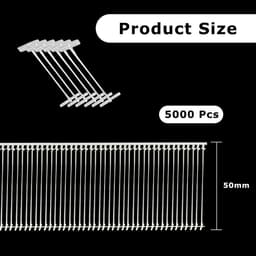 5000pcs Labeling Gun, Suture Wires, 50mm Paddle Wires for Wire Gun, Staple Wires for Labeling Gun, Wire Gun, Hanger - ShopVlot — thumbnail 5