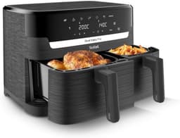 Dubbele Heteluchtfriteuse - Airfryer met 2 manden - Twee gerechten tegelijk - Individuele of gecombineerde zones - 83 Liter inhoud — thumbnail 1