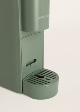 CREATE - Nespresso-capsule-espressomachine (20 bar) met opvangbak - Salie - THERA EASY — thumbnail 2