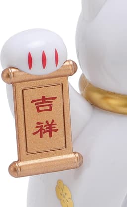 Lucky Cat Alarmklok Chinees Lucky Cat Table Clock Cute Cartoon Clock Decoratie Ornament voor Kinderkamer Kinder Slaapkamer (YF2025B) — thumbnail 5