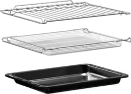 Inventum IOH6070GK Inbouwoven - 70L - Hetelucht/Airfry & Grill - 60cm - 50-250°C - 8 standen - Zwart — thumbnail 5