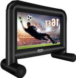 Beamer Scherm - Projector Scherm - Projector Screen - Projector Scherm voor Beamer - Projector Doek - Home Cinema Thuisbioscoop - Draagbare Beamer - Outdoor Projectie - 16ft — thumbnail 3