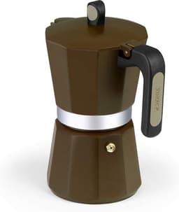 Italiaanse koffiezetapparaat aluminium 6 kopjes - geschikt voor alle kookplaten inclusief inductie — thumbnail 3