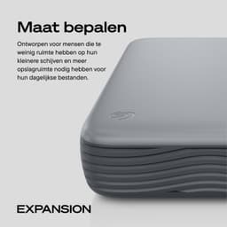 Seagate Expansion Desktop - Externe Harde Schijf - USB‑C - HDD - 8TB - Zwart — thumbnail 2