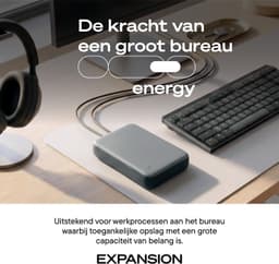 Seagate Expansion Desktop - Externe Harde Schijf - USB‑C - HDD - 8TB - Zwart — thumbnail 5