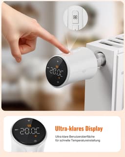 Slimme wifi-radiatorthermostaat, digitale verwarmingsthermostaat — thumbnail 5