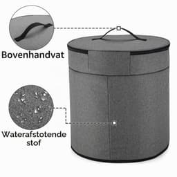 Multi Cooker afdekking voor multicooker, afdekhoes voor elektrische snelkookpan, beschermhoes voor slowcooker, accessoires, grijs met pijlpatroon — thumbnail 3