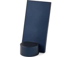 Lexon CITY Energy PRO Qi Oplader + Bluetooth Speaker - Donker Blauw