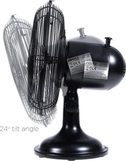 Ventilator OPUS 2 Tafelmodel 25cm zwart — thumbnail 2