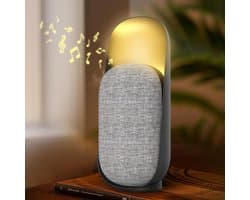 3 in 1 Nachtlampje + Bluetooth Speaker + White Noise Machine, Nachtlampjes Bluetooth Speaker Dimbare Bedlampje Tafellamp LED-nachtlampje USB Oplaadbare Nachtlamp voor Slaapkamer