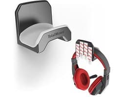 Gaming Headset Hanger met Verwijderbare Plakstrips - Eenvoudig en Beschadigingsvrij Monteren