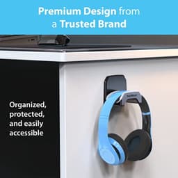 Gaming Headset Hanger met Verwijderbare Plakstrips - Eenvoudig en Beschadigingsvrij Monteren — thumbnail 4