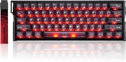 MADLIONS MAD Light 60 - Hall Effect - 8000hz - 0.1ms - Aluminium - Magnetisch Toetsenbord - RGB - 65% - QWERTY - Gaming Toetsenbord - Amber Switches - Zwart — thumbnail 1