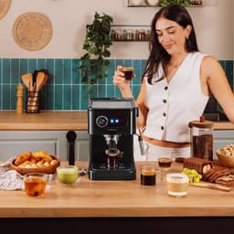 Express Manual Coffee Machine Cecotec Power Espresso 20 Pro 1350 W 1,5 L Black — thumbnail 5