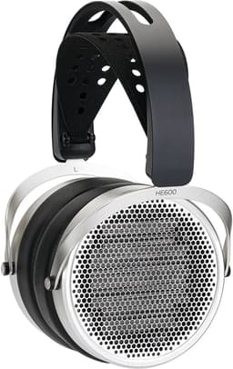 HiFiMAN HE600 hoofdtelefoon/headset Hoofdtelefoons Bedraad Hoofdband Muziek Zwart, Grijs — thumbnail 1
