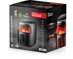 Zilan ZLN9983 Digitale Airfryer – Heteluchtfriteuse / Olievrije Friteuse – 4,5 Liter – 1500 Watt – Zwart — thumbnail 3