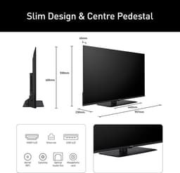 Panasonic -43W85BEZ tv 109,2 cm (43") 4K Ultra HD Smart TV Wifi Zwart — thumbnail 5