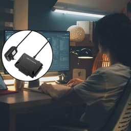 USB 3.0 naar SATA en IDE-adapter met stroomschakelaar voor harde schijven — thumbnail 3