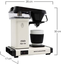 Moccamaster Cup-One - Filterkoffiezetapparaat - Off-White - 5 jaar garantie — thumbnail 4