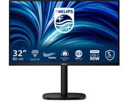 Philips 32B2U3601/00 computer monitor 80 cm (31.5") 2560 x 1440 Pixels Quad HD LCD Zwart — afbeelding 1
