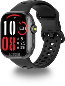NOOG Sprint - Sporthorloge met GPS en Strava - Geschikt voor hardlopen - Zwart — thumbnail 1