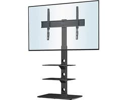 Verstelbare TV Vloerstandaard voor 30-70 inch Televisies met Drie Planken